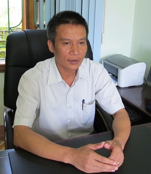 Ông Phạm Quang Tuấn, Phó Giám đốc Công tyTNHH Xây dựng cấp nước Điện Biên (năm 2011)