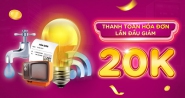 MOMO Khuyến mãi tháng 7: Giảm ngay 20k trả hóa đơn Nước lần đầu