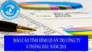 BÁO CÁO TÌNH HÌNH QUẢN TRỊ CÔNG TY 6 THÁNG ĐẦU NĂM 2018