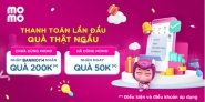 Dùng Ví MoMo lần đầu, nhận ngay quà khủng trả hóa đơn