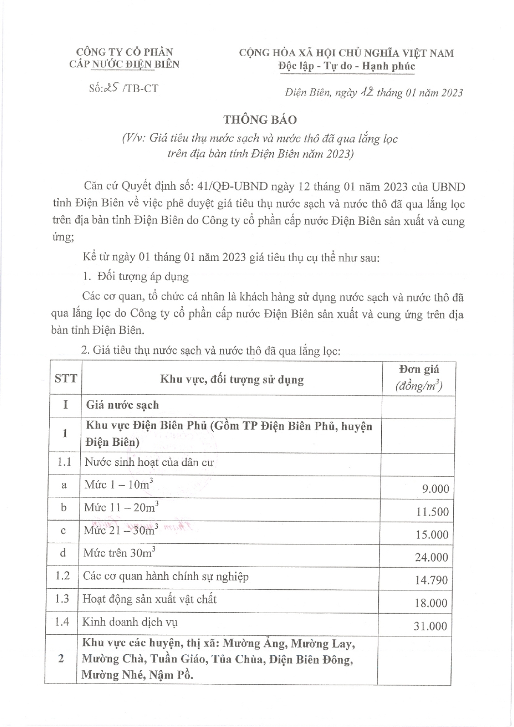 Thông báo giá nước page 0001